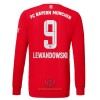 Maglia da Calcio a Maniche Lunghe FC Bayern Monaco Lewandowski 9 Casa 2022-23 per Uomo